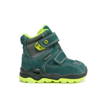 Pantofi copii  303236090 - Piele intoarsa/Textil - Verde