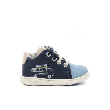 Pantofi copii  303831745 - Piele intoarsa/Piele ecologica - Bleumarin