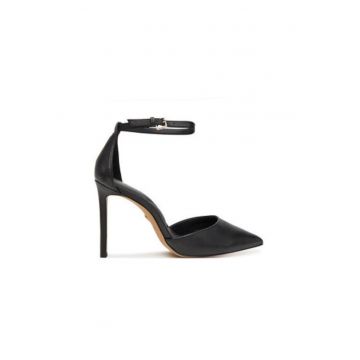 Pantofi dama  13918786 - Piele ecologica - Negru