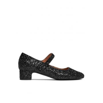 Pantofi dama  303531485 - Textil - Negru