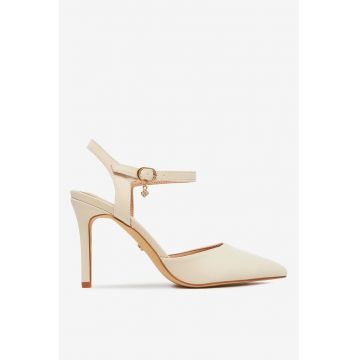 Pantofi Sintetic Bej