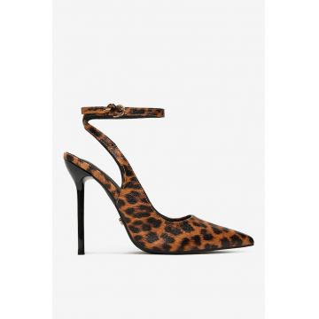 Pantofi  Sintetic - Maro