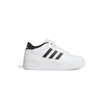 Pantofi sport Break Star flatform de piele ecologica - Negru/Alb optic