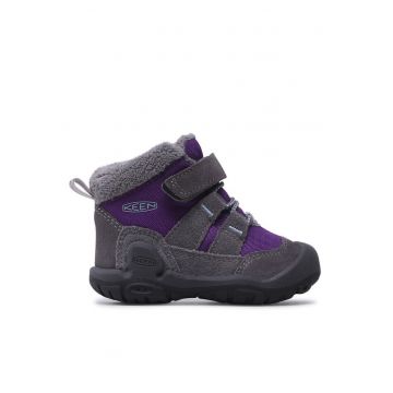 Pantofi sport copii  301702702 - Piele intoarsa/Textil - Violet/Gri