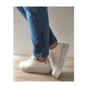 Pantofi Sport Dama  W2601-80 Albi - Alb