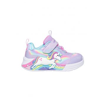 Pantofi sport Unicorn Chaser cu LED-uri - Lila
