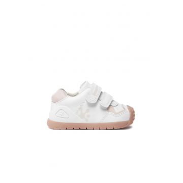 Tenisi pentru fete -  piele naturala - alb -