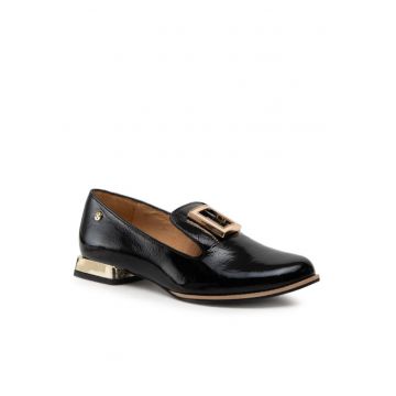 Pantofi dama -  209187182 - Negru - Piele lacuita