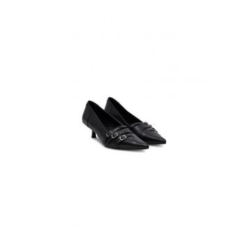 Pantofi dama  304623967 - Piele naturala - Negru