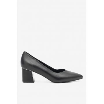 Pantofi dama  5904862945248 - Piele naturala - Negru