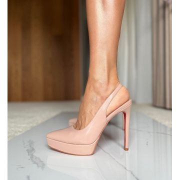 Pantofi dama Gorene Nude