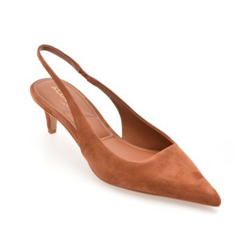 Pantofi eleganti ALDO maro, LEANE 210, din piele intoarsa