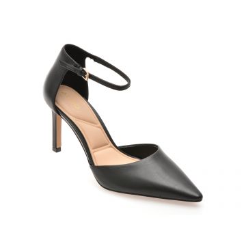 Pantofi eleganti ALDO negri, MERLO 001, din piele naturala