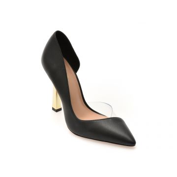 Pantofi eleganti ALDO negri, PAISLEY 001, din piele ecologica
