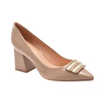 Pantofi eleganti EPICA gri, 1131665, din piele naturala lacuita