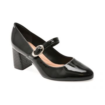 Pantofi eleganti EPICA negri, 1180877, din piele naturala lacuita