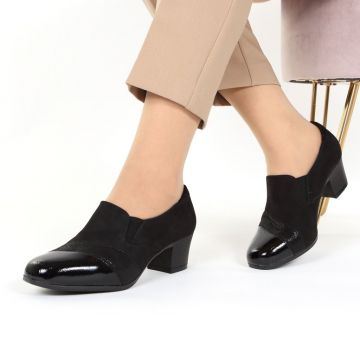 Pantofi negri cu toc Sofy