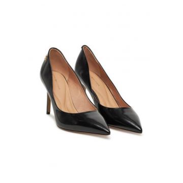 Pantofi  piele naturala - negru