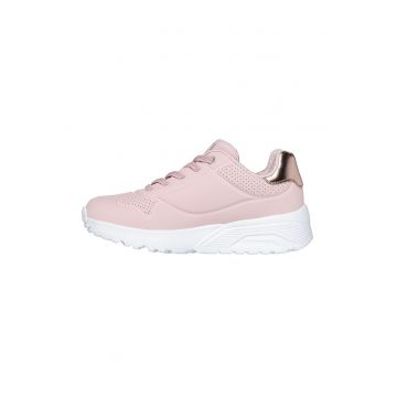 Pantofi sport Uno Lite cu sireturi - Roz pastel