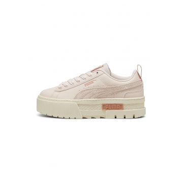 Pantofi sport flatform Mayze Dusty Summer - Roz pastel/Crem