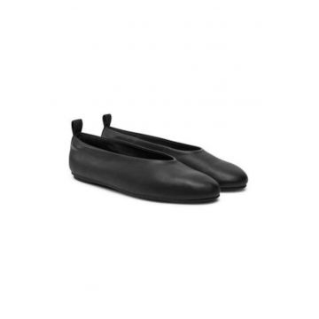 Balerini de dama -  piele naturala - negru -
