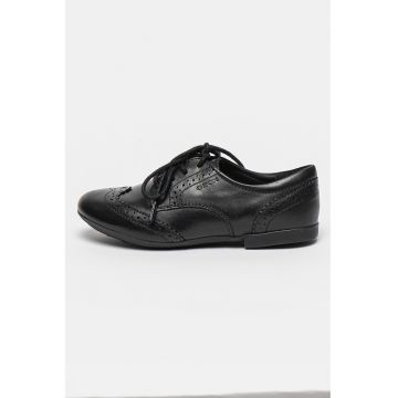 Pantofi brogue de piele Plie