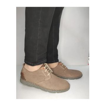 Pantofi Casual Barbati  Ot2830 03-2 Bej - Bej