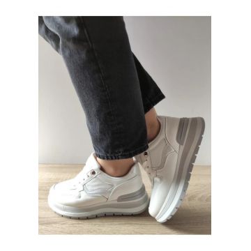 Pantofi Casual Dama  Wsc250521-2 Albi - Alb