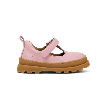 Pantofi de piele cu bareta in T Brutus