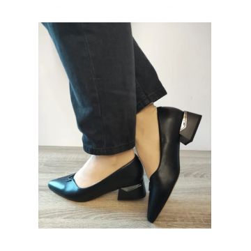 Pantofi Eleganti Dama  40011A 01-N Negri - Negru