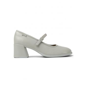 Pantofi Mary Jane din piele cu toc masiv Kora