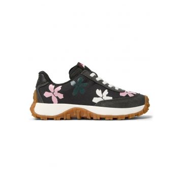 Pantofi sport cu insertii din piele intoarsa Drift Trail 8505