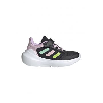 Pantofi sport cu velcro Tensaur Run 2.0 - Negru/Roz pal