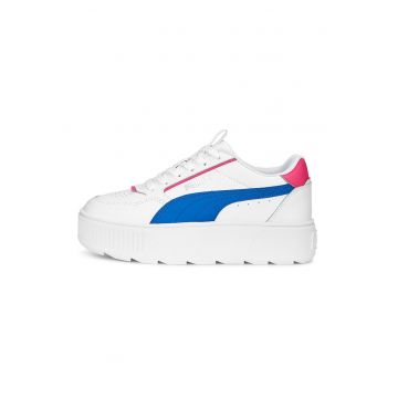 Pantofi sport flatform Karmen Rebelle - Alb/Albastru