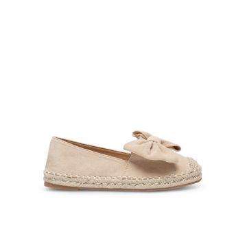 Pantofi dama - 8529 -  Textil - Bej
