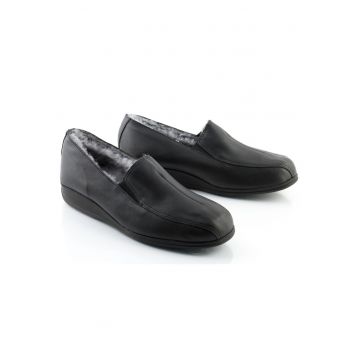 Pantofi dama -  Piele naturala - Negru - Marimea