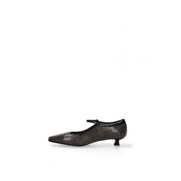 Pantofi Mary Jane din piele