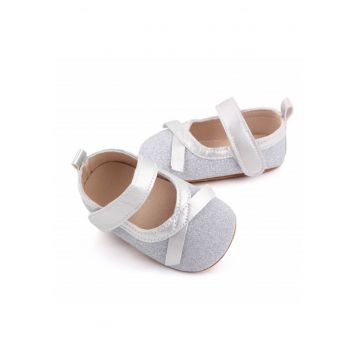 Pantofi  Model AL 15244 cu fundita - Textil - Argintiu