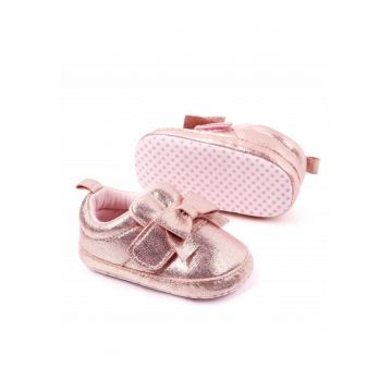 Pantofi  Model AL 15824 cu fundita - Textil - Roz