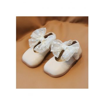 Pantofi  Model Organza - Elegant - Piele ecologica - Fete - Velcro