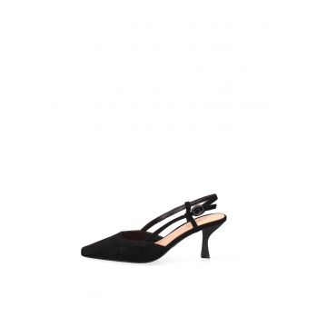 Pantofi slingback din piele Valenza Chic