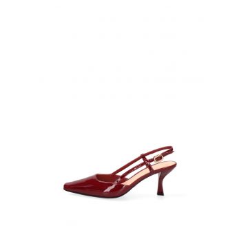 Pantofi slingback din piele Valenza Chic
