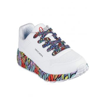 Pantofi sport copii  Uno Lite-subtle Love - 30 - Alb