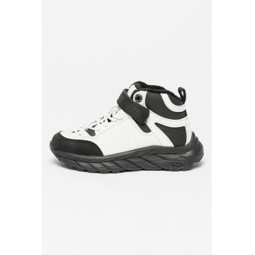 Pantofi sport cu model bicolor - Alb/Negru