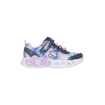 Pantofi sport Infinite Love cu talismane inima si LED-uri