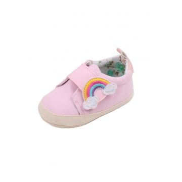 Tenisi  Model Curcubeu - Casual - Textil - Fete - Velcro