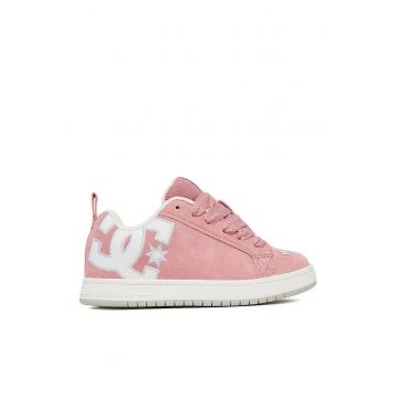 Adidasi  copii - roz - piele naturala - model CEO-V5-10116K