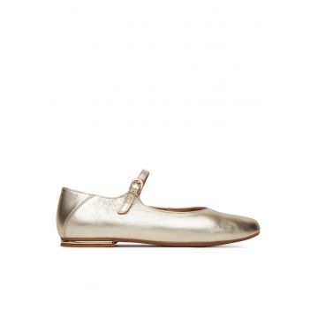 Balerini dama ARABELLA -  piele naturala - auriu
