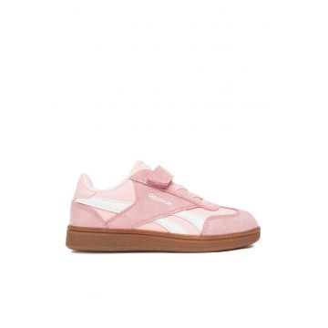 Pantofi copii -  fete - roz - piele intoarsa