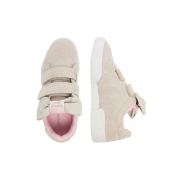 Pantofi copii -  tenisi bej - piele naturala